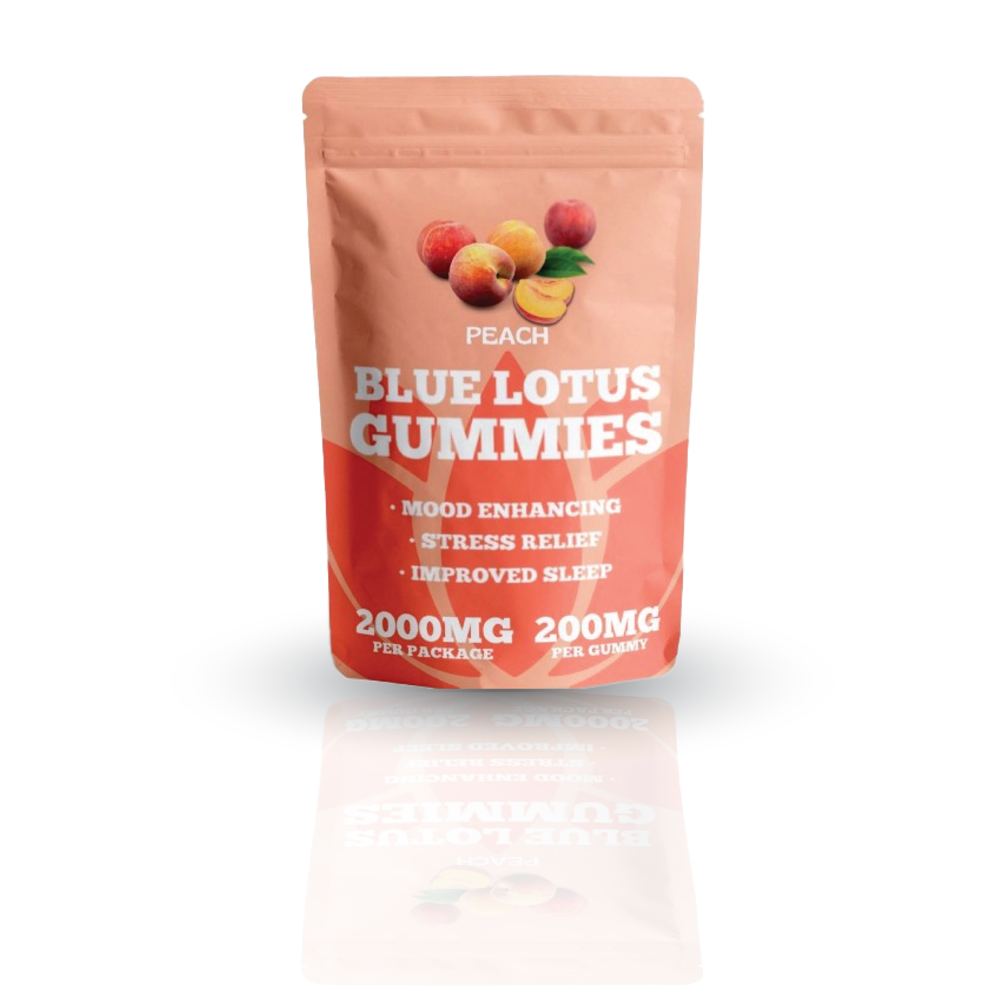 Blue Lotus Gummies - Peach